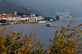 Uferpromenade, Cannobio, Lago Maggiore, Piemont, Italien
