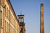Salts Mill Art Gallery in Saltaire near Bradford West Yorkshire England