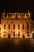 The Stadhuis in Bruges Belgium