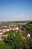 Conway from the Town Walls Conway Wales