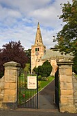 St Lawrence Church Warkworth Northumberland England