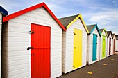 Beach Huts Paignton Devon England