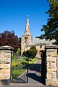 St Lawrences Parish Church Warkworth Northumberland England