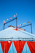 Circus Tent Amble Northumberland England