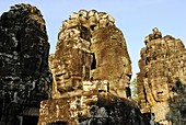 Stone Faces at the Bayon Temple, Angkor Thom, Cambodia