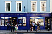 Oxford University Press bookshop, Oxford, England, UK