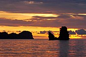 Sunset at Tanjung Rhu beach Langkawi island, Malaysia