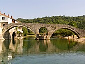 europe, montenegro, rijeka crnojevica, the ancient bridge