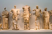 Europe, Greece, Peloponnese, Ancient Olympia, archaeologic museum, Temple of Zeus