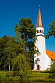Lutheran church in Sigulda Latvia Europe