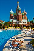 Kremlin Palace hotel complex Lara near Antalya Mediterranian coast Anatolia regionTurkey Asia