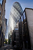 Swiss Re London headquarters affectionately callThe Gherkin,  London, UK