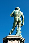 The David in Piazzale Michelangelo, Florence Firenze, UNESCO World Heritage Site, Tuscany, Italy, Europe