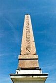 The Egyptian obelisk, Boboli Garden, Florence Firenze, UNESCO World Heritage Site, Tuscany, Italy, Europe