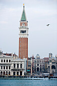 Campanile di San Marco Turm, Venedig, Venetien, Italien, Europa