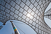 Pavilion roof, Olympic Park, Munich, Upper Bavaria, Bavaria, Germany