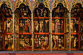 Altar des Klosters Cismar, ein ehemaliges Benediktinerkloster, Cismar, Schleswig-Holstein, Deutschland, Europa