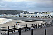 Beach, seaside resort Llandudno, Conwy, Wales, United Kingdom