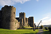 Conwy castle, North Wales, Wales, Great Britain