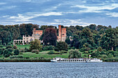 Deap Sea, Havel, Babelsberg Castle, Babelsberger Park, Potsdam, Brandenburg, Germany