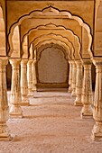 Amber Fort temple in Rajasthan Jaipur India