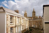 Truro Cathedral in Truro, Cornwall, England, UK