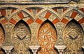 Cordoba Andalusia Spain: details of the exterior Mosque-cathedral's walls, in Torrijos street