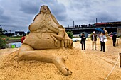 Sandsation International festival of sand sculptures Berlin Germany