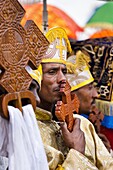 timkat procession with priests carrying the tabot back to their churches Timkat ceremony of the ethiopian orthodox church in Addis Ababa timkat or Epiphany is the biggest church cerimony of the orthodox church Replicas of the tablets of stone of the te