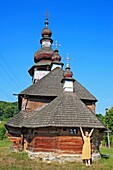 St Nicholas wooden church 1588, 1759, Svaliava, Zakarpattia Oblast Transcarpathian Oblast, Transcarpathia, Zakarpattya, Subcarpathian Rus, Ukraine