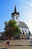 Protestant fortress church, Khust, Zakarpattia Oblast Transcarpathian Oblast, Transcarpathia, Zakarpattya, Subcarpathian Rus, Ukraine
