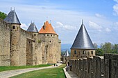 Carcassonne, UNESCO World Heritage Site, Languedoc-Roussillon, France