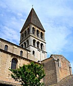 Romanesque church of St Philibert early 11th century, Tournus, Burgundy, France