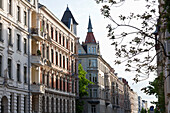 Gruenderzeit buildings, Leipzig, Saxony, Germany