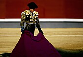 Spanish matador Jose Ignacio Uceda stands before he starts a bullfight at the Las Ventas bullring in Madrid.