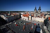 Church of Our Lady before Týn in the Old town Stare Mesto, Prague, Czech Republic