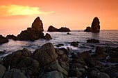 Cyclops stacks in Acitrezza, Sicily, Italy