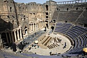 The ancient roman theater of Bosra, Syria