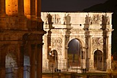 Colosseum and the Triumphal Arch of Constantine, Rome, Italy