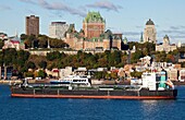 A Cargo Ship in Quebec City
