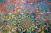 The Oratorio del Rosario di Santa Zita, Palermo, Sicily, Italy Late medieval floor tiles