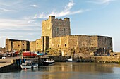 Carrickfergus Castle on the North Antrim Coast Road on shore of Belfast Lough Norman period built by John de Courcy in 1177