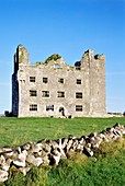 Leamaneh Castle in County Clare, Ireland