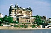 The Grand Hotel on the South Bay at Scarborough, North Yorkshire, England Amongst the largest in the world when built in 1867