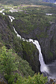 Voringfossen waterfall, Voringfossen, Hardangerfjord, Norway