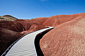 Pathway Through Desert, John Day Fossil, Oregon USA