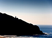 Lighthouse on Outcropping, CA, USA