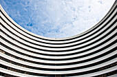 Modern Curved Building, Hong Kong, China