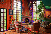 Artist's Sitting Room, San Miguel de Allende, Guanajuato, Mexico