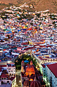 City Skyline, Overlook at the PÃ­pila, City of Guanajuato, Guanajuato, Mexico